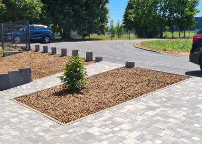 Aménagement extérieur chez un particulier à Dieulouard